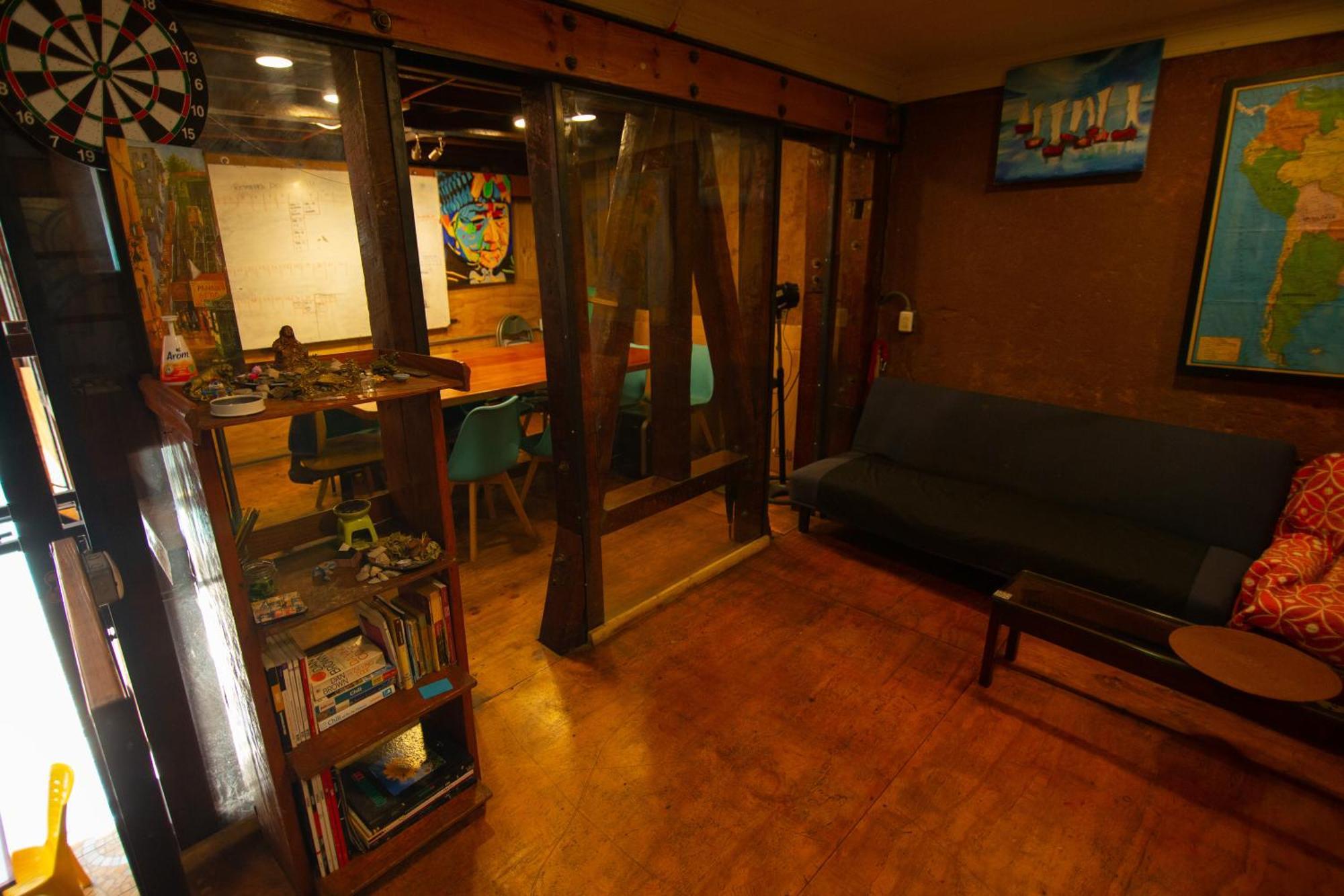 La Casa Del Puerto, Hostal Cultural, Cerro Alegre فالبارايسو المظهر الخارجي الصورة